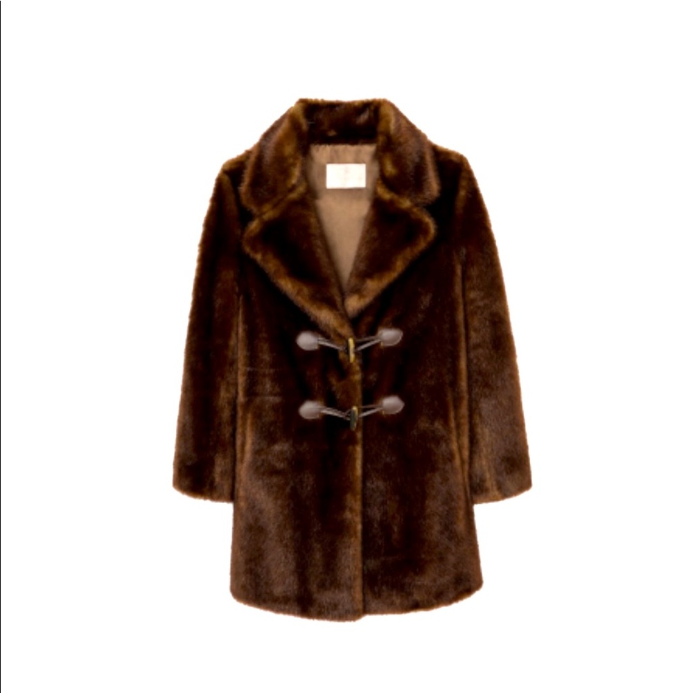 NWT Gal Meets Glam Faye Coat size L - Picture 3 of 5
